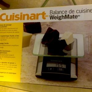 Cuisinart weighmate kitchen scale